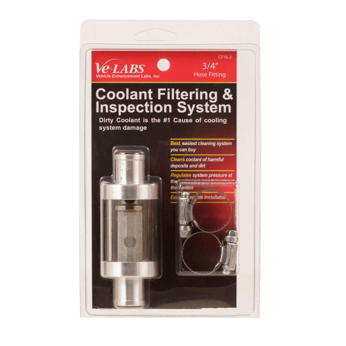 VE CIFS1 Coolant Filter 5/8 (inline heater core filter) VE Labs